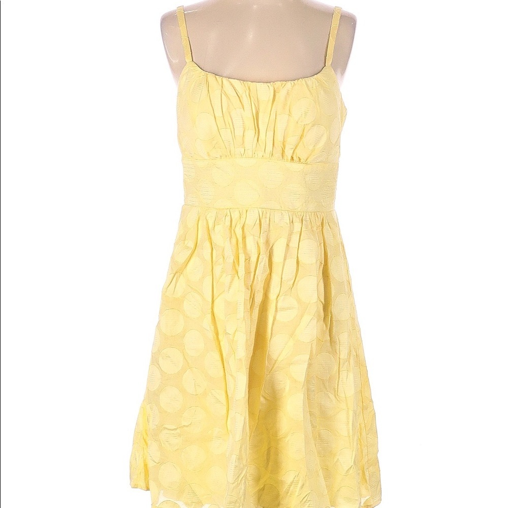 Yellow Casual Dress